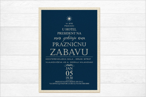 Poslovne pozivnice P 02